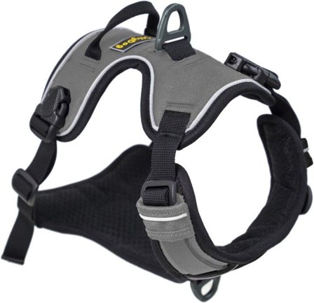 OllyDog OllyDog Alpine Reflective Harness valjaat, harmaa - OllyDog