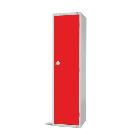 Elite locker, 1 door, 1800x450x450 mm, red