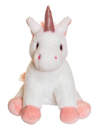 Teddykompaniet | Unicorn, White | 25 cm