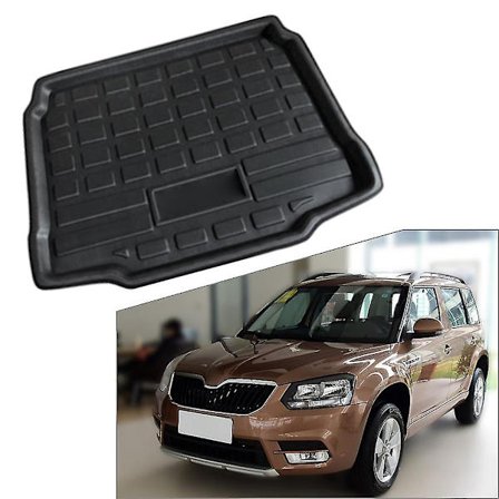 Bagasjeromsmatte i plast for Skoda Yeti 5l 2009-2017