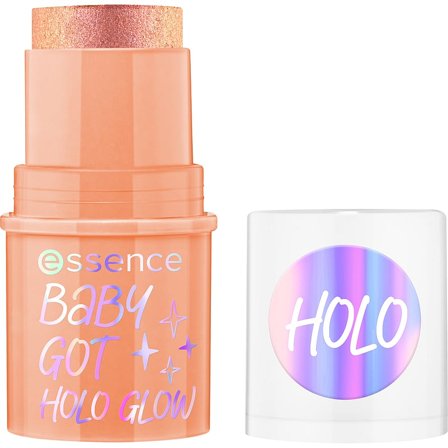 Essence Baby Got Holo Glow Highlighter Stick 10 Apricotly, Makeup, Ansigt, Blush