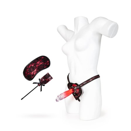 Luxury Strap-on Pleasure Kit - 15.5 cm Dong - Vuxen.se - Pegging, strap-on