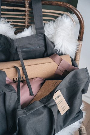 GOYOGI Instructor Bag Dark Grey, Sport & Velvære, Yogaudstyr, Øvrigt