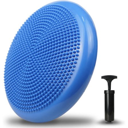 Balanskudde, Proprioceptiv kudde, 34 cm - Uppblåsbar kudde