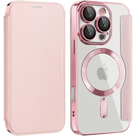Etui til iPhone 16 Pro Max kompatibelt med MagSafe (Pink)