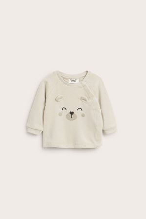 Kappahl | Bluza z weluru | Beżowy