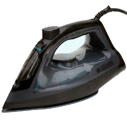 Champion Nordic Ångstrykjärn Ceramic Köksmaskiner Svart