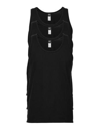 Claudio Singlet 3-Pack, Organi Patterned Claudio