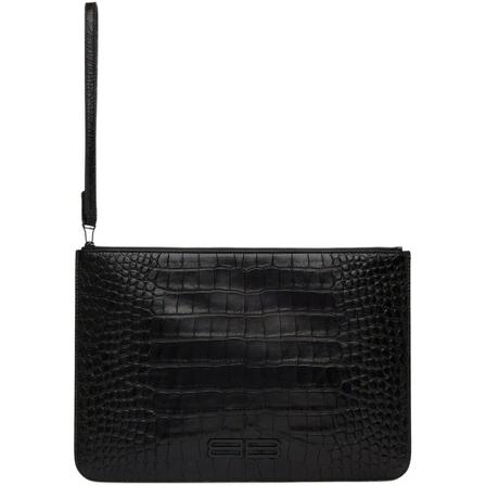 Balenciaga, Pouchet Zwart, Dames, Maat:ONE Size