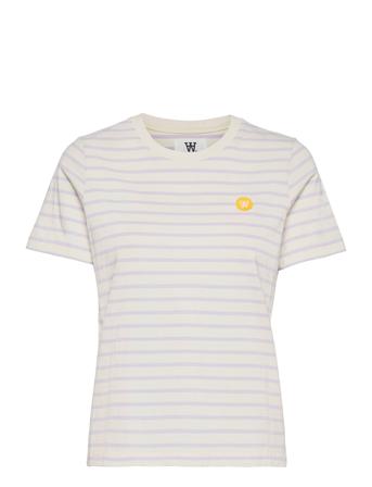 Mia T-Shirt White Wood Wood