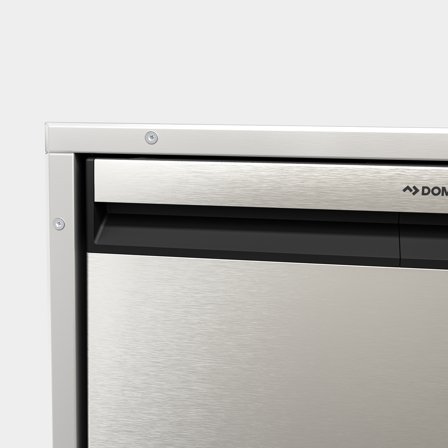 Monteringsram till kylskåp Dometic UFM 50ST, infälld montering, passar till NRX 50S, silver (rostfritt stål)
