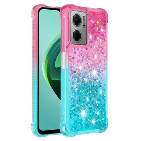 Skalo Xiaomi Redmi 10 5g Kvicksand Glitter Hjärtan Tpu-skal - Ro Multifärg