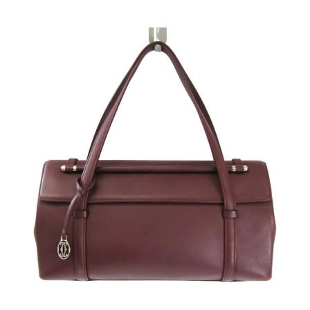 Cartier Vintage Pre-owned Håndtaske Rød, Dame Vintage Tasker, Størrelse: ONE Size
