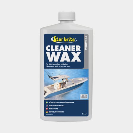 Polish med vax Star Brite Premium Cleaner Wax, mot kalk & oxidation, 1 liter