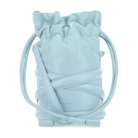 Alexander McQueen, Backpacks Blauw, Dames, Maat:ONE Size