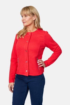 BRANDTEX - Let Jakke - Neon Rød