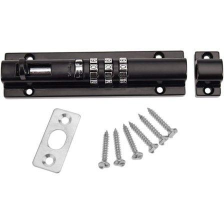 Mekaniskt kodlås för dörr, nyckellöst kombinationslås för grind, Fixi, ZQKLA