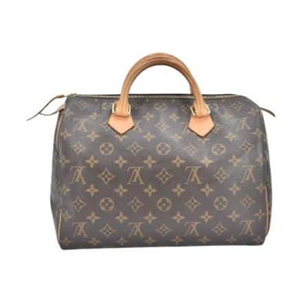 Louis Vuitton Vintage Pre-owned Speedy 30 Monogram Håndtaske Brun, Dame Vintage Tasker, Størrelse: ONE Size