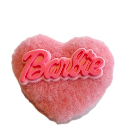 2 st fluffiga söta clips för lugg, BB-clips hårtillbehör