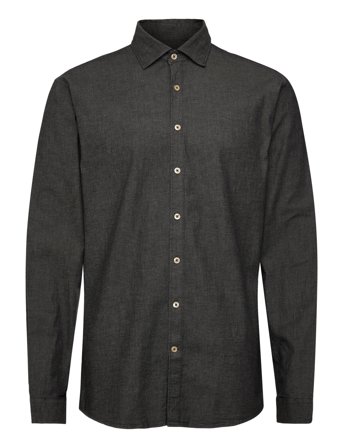 Lindbergh | Soft Indigo Stretch Shirt L/S | L