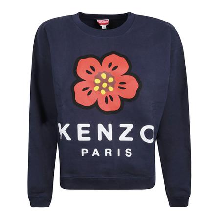 Kenzo, Sweatshirts Blauw, Dames, Maat:M