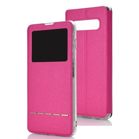 Samsung Galaxy S10 + - Eksklusivt deksel (svarfunksjon) Rosa