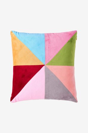 Svanefors - Pudebetræk Anja 45x45cm - Flerfarvet - Pyntepuder & pudebetræk - 45X45 - Fra Homeroom