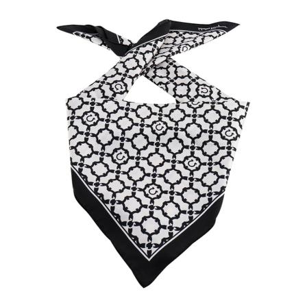 Salvatore Ferragamo, Scarf 310054742800 Biały, Kobieta, Rozmiar: ONE Size