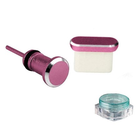 Typ C Anti-dammskydd Set USB Typ-C Port och 3,5mm