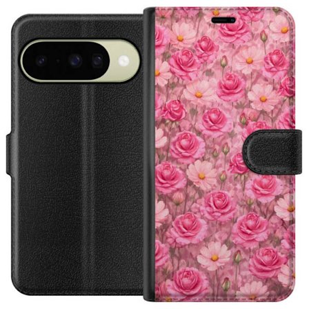 Yhteensopiva Lompakkokotelo Google Pixel 10 Petal Reverie Blush Rose