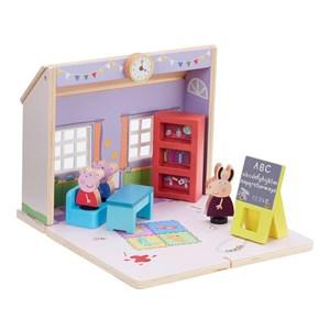 Peppa Pig White Wooden Play School House 24 months - 4 years - Toy figures & playsets - 24 months - 4 years - Pink