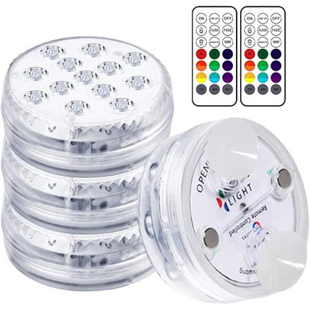 Ovan mark pool, vattentäta LED-lampor Inground poolbelysning