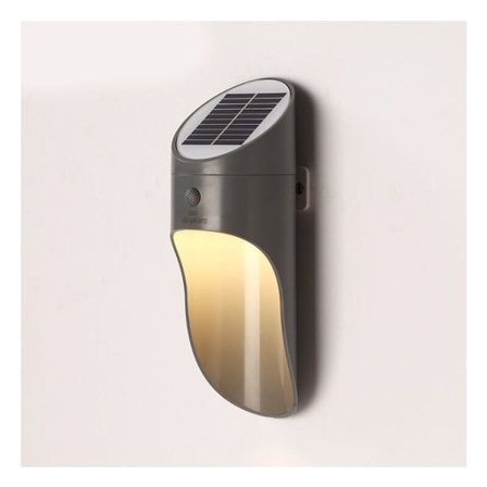 Aurinkokäyttöinen lamppu ulkokäyttöön, puutarha, huvila, aurinkokäyttöinen koristevalo, ulkoseinävalaisin, vedenpitävä LED-puutarha