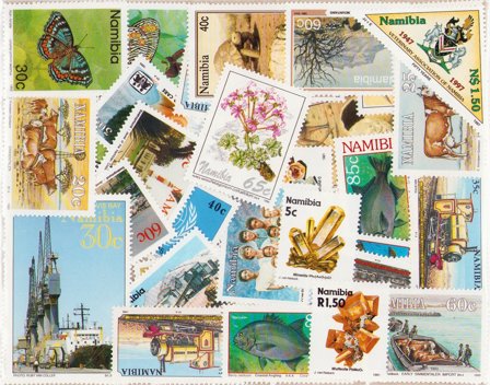 Namibia - 65 forskellige