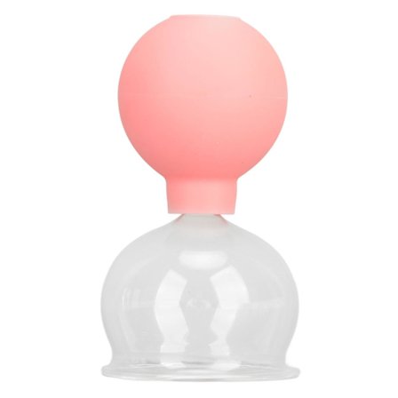 Glass Silikon Kopping Kopp Vakuum Sug Massasje Terapi For Ansikt Hud Skjønnhetsverktøy