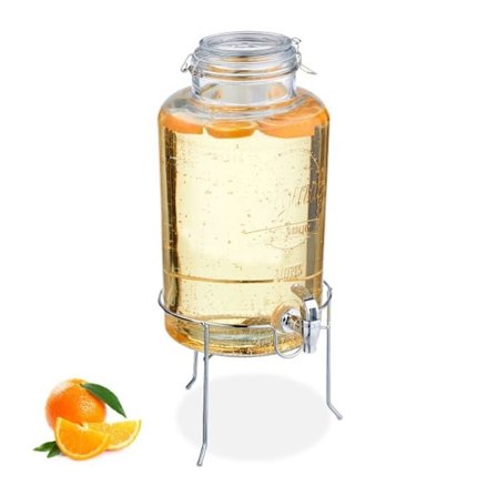 8 L drikkevareautomat med stativ