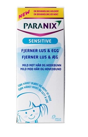 Paranix Sensitive Shampoo 150 ml, Hår, Shampoo, Luseshampoo