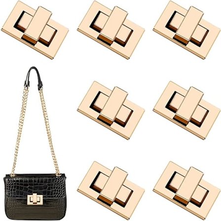 Taskeknap, 7 stk Taskeknapper Fasteners Bruges Til At Lave Taske/Wa DXGHC