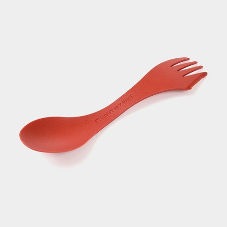 Spork Light My Fire Spork Original Bio RockyRed, 17 cm - Camping