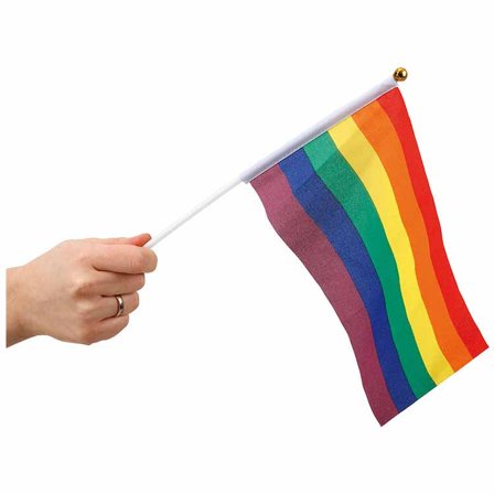 Handflagga Pride 6-pack