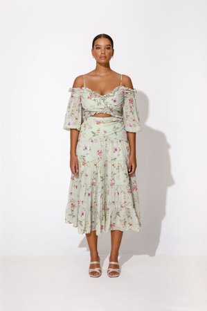 Malina - Tasha midi skirt - M - Multi