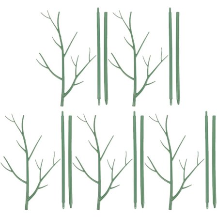 5 stk. Havestøtte Plantestativ Stort Plantestøtte Udendørs Blomsterkrukker Espalier til Udendørs Klatreplanter Have Net