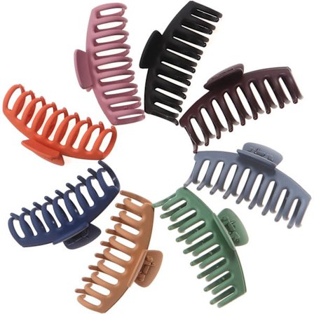 Suuret hiusklipsit paksuille hiuksille, 8 kpl (8 väriä saatavilla)