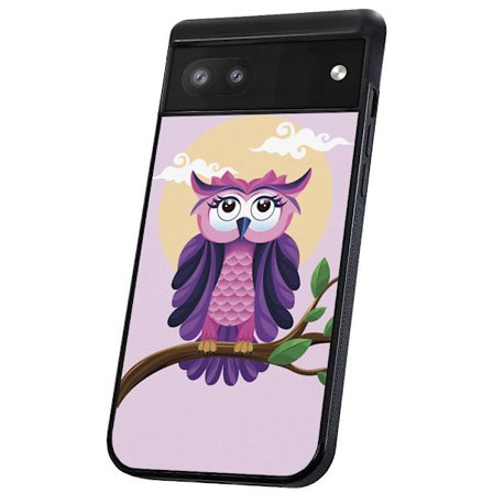 Google Pixel 6A - Kuoret/Suojakuori Kaunis Pöllö