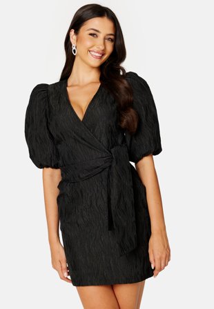 BUBBLEROOM Khristen Dress Black Klær