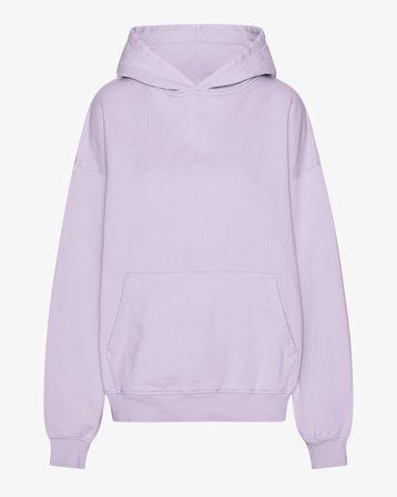 Organic Oversized Hood - Soft Lavender L