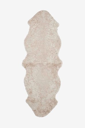 Skinnwille - Lampaantalja Curly Dubbelt - Beige - Taljat & nahkamatot - - Homeroom