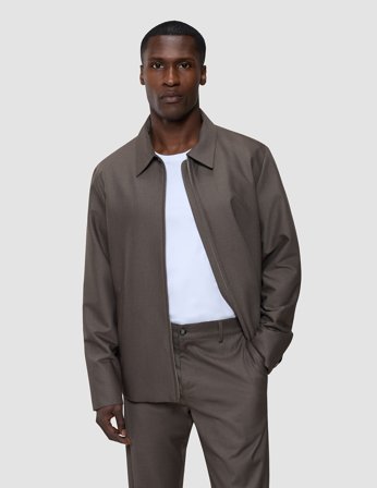 Shaping New Tomorrow - Siena Jacket - Dark Chestnut Melange - Male - Size XL