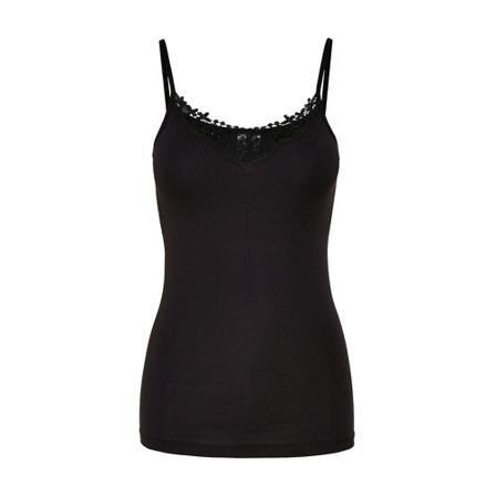 Pieces Top , Zwart , Dames , Maat: M