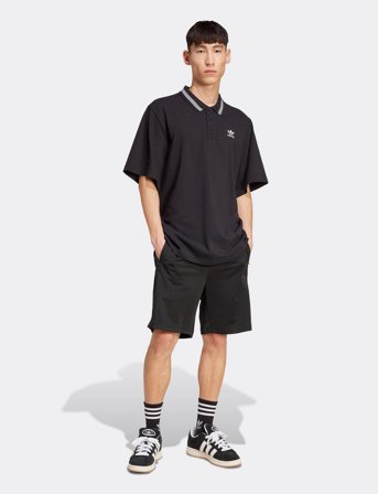 adidas Originals Loose Polo - Black - L